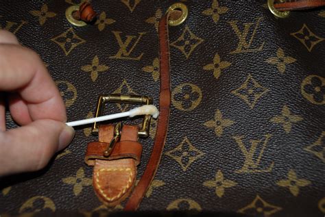 best way to clean louis vuitton vachetta leather|clean vachetta on Louis Vuitton.